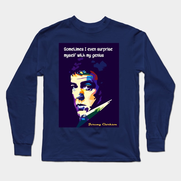 Jeremy Clarkson Wpap Long Sleeve T-Shirt by Pure Touch